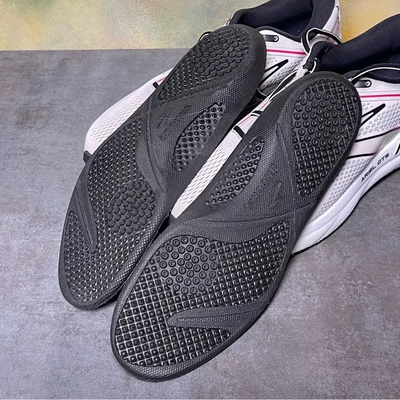 Brooks Ariel GTS 23 Women's Gray/Black/Pink Running Shoes Size 10B - Picture 6 of 16